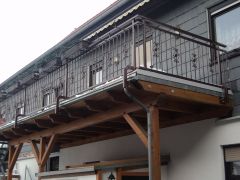 Balkongeländer schmiedeeisern